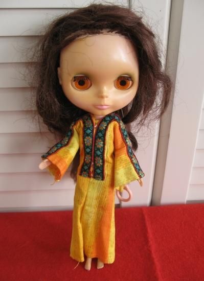 即納 1972 ブライス ヴィンテージ オリジナル Kenner Blythe 7桁 ケナー ブライスドール Golden Goddessドレス ブルネット 日焼け肌 南国娘 ビスクドール アンティークの通販店舗 ワールドドール