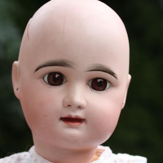 Antique Porcelain Bisque Doll Rabery Delphieu ラベリー Antique Porcelain Bisque Doll Rabery Delphieu ラベリー