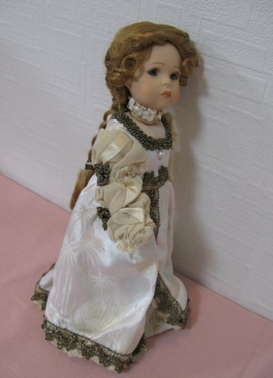 【人気ショップが最安値挑戦！】 【新品】陶磁人形　ビスクドール　イタリア製　ARIANNA おもちゃ/人形