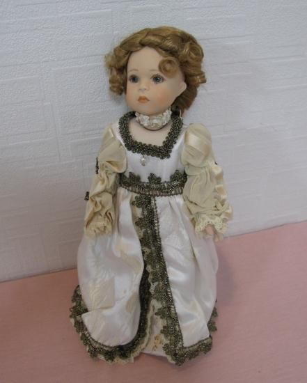 即納! 美品 イタリア製陶磁人形 アリアンナ オールビスクドール 29cm