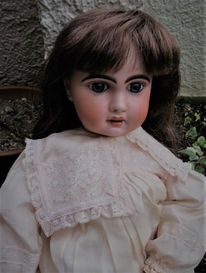 9号ジュモー1907 アンティークビスクドール