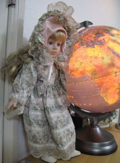 即納 美品 リプロ ノーブランド ビスクドール 布ボディ けっこうかわいいフランス人形 ビスクドール アンティークの通販店舗 ワールドドール