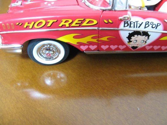 即納！美品 Danbury Mint Betty Boop ダンバリーミント 57'ｓ Hot Red 
