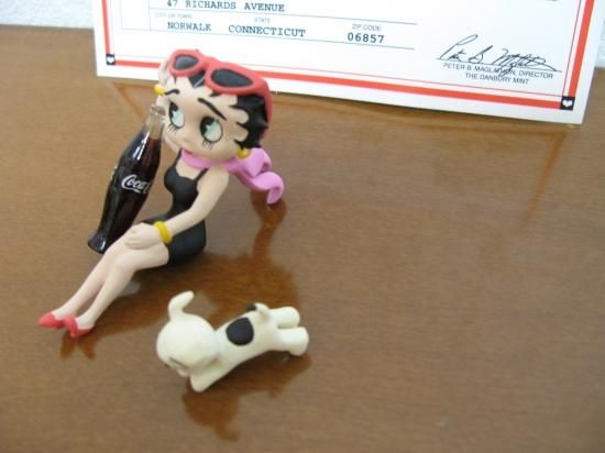 即納!美品 Danbury Mint Betty Boop ダンバリーミント 57's 即納!美品 Danbury Mint Betty Boop ダンバリーミント 57's