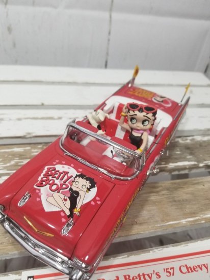 即納！美品 Danbury Mint Betty Boop ダンバリーミント 57'ｓ Hot Red 