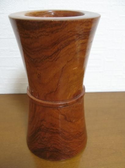 木彫なた彫盛鉢