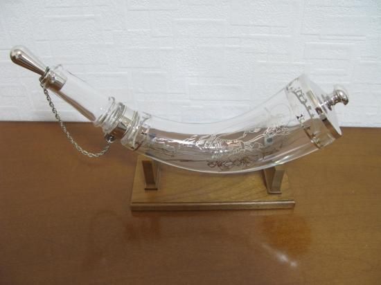 1976年 Baccarat バカラ フランクリンミント 特注オブジェ ホルン
