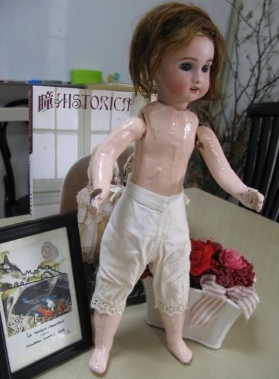 即納！アンティークドール ビスクドール ジュモー1907 フランス Jumeau