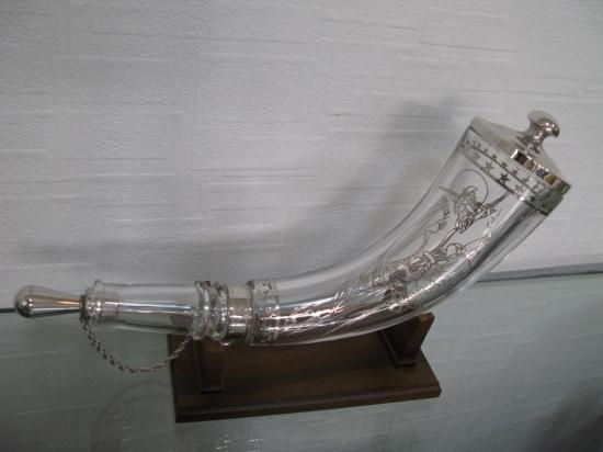 1976年 Baccarat バカラ フランクリンミント 特注オブジェ ホルン 1976