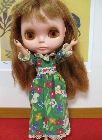 即納!1972 ブライス ヴィンテージ 赤茶髪 ORGドレス KENNER 即納!1972 ブライス ヴィンテージ 赤茶髪 ORGドレス KENNER