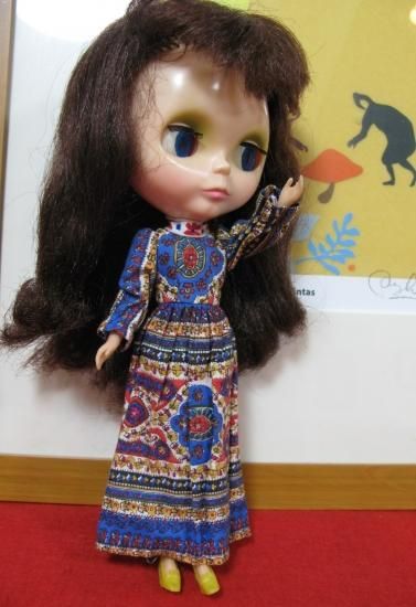 ヴィンテージブライス 即納！1972 ヴィンテージ ブライス KENNER Blythe 7桁 黒髪 Love