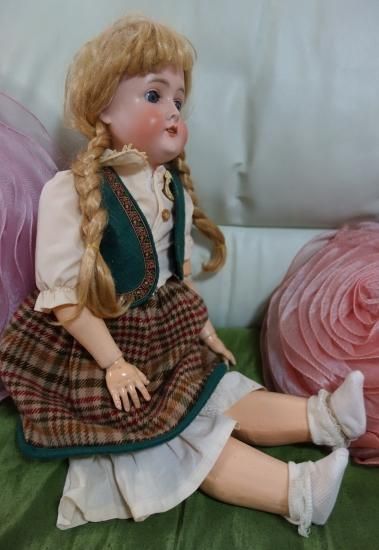 即納！アンティーク ビスクドール Queen Louise クイーンルイス