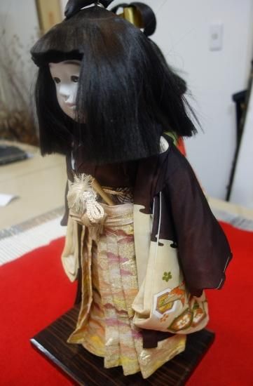 即納!市松人形 2体セット 男の子と女の子 縮緬着物 前原一菊作 即納!市松人形 2体セット 男の子と女の子 縮緬着物 前原一菊作