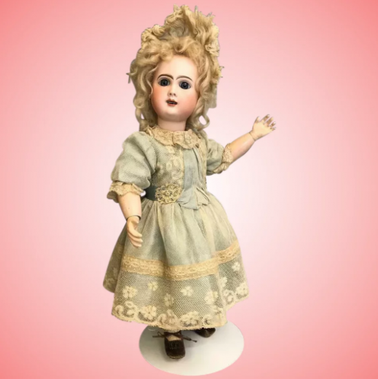 【提携業者取扱品】ビスクドール アンティーク フェニックスベベ 45㎝ Antique Phenix Star French bisque Bebe  Doll Steiner 1890s - ビスクドール | アンティークの通販店舗【ワールドドール】