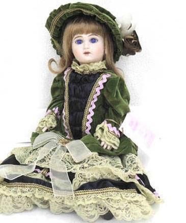 リプロ ビスクドール コレクターズドール CD-102C ジュモー JUMEAU 即納！リプロ ビスクドール collectors doll コレクターズドール
