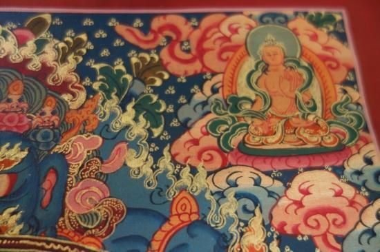 即納！新品 ネパールの仏画 タンカ The wheel of life Ⅲ