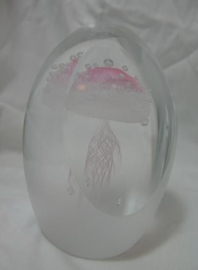 即納!展示品 海月(くらげ)のオブジェB ワタナベカズオ ...