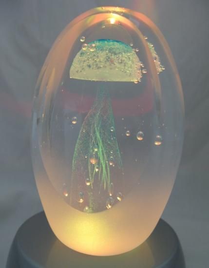 即納!展示品 海月(くらげ)のオブジェB ワタナベカズオ アーティスト ...