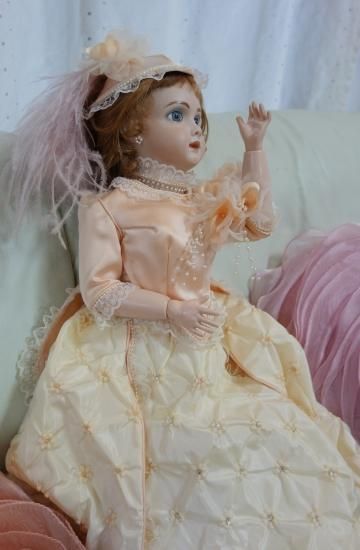1円〜VIRGINIA LaVORGNA ビスクドール Tete Jumeau リ
