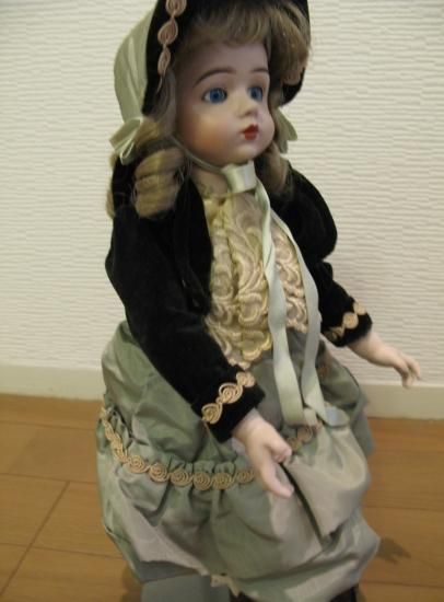 kimiko_t ビスクドール アルベール マルク ブルー ドレス リプロ kimiko_t様専用 ビスクドール アルベール マルク ブルー ドレス