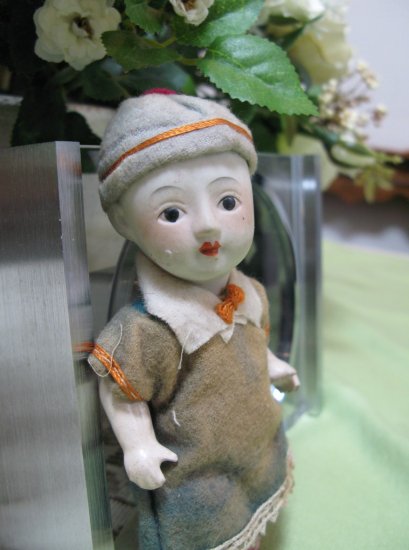 即納！ビスクドール アンティーク 日本人形 サクラビスク 市松人形