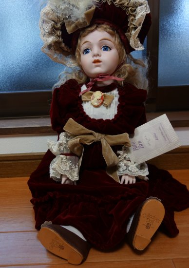人気大割引 激レア 希少 箱付き アンィークドール 西洋人形 - 美術品 