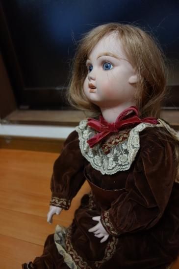 ✭ビスクドール コレクターズドール 74cm CDー101 JUMEAU ✭ビスクドール コレクターズドール 74cm CDー101 JUMEAU