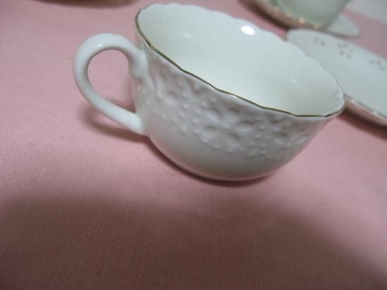 即納！未使用品 Adam&Eve たち吉 コーヒーカップ&ソーサー 5客
