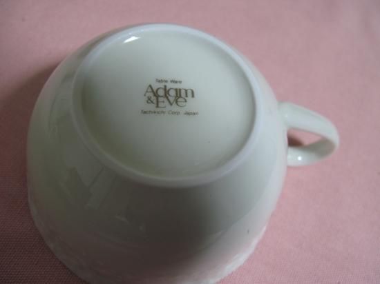 即納!未使用品 Adam&Eve たち吉 コーヒーカップ&ソーサー 5客 即納!未使用品 Adam&Eve たち吉 コーヒーカップ&ソーサー 5客