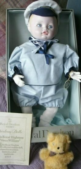 即納！ロイヤルドルトン プリンス ウィリアム ROYAL DOULTON PRINCE 