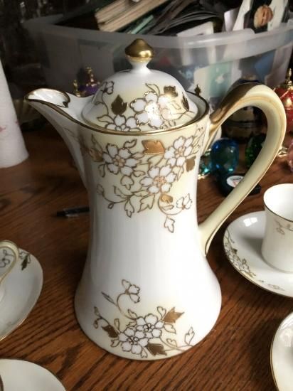 NIPPON モリムラ オールドノリタケ チョコレイトポットセット