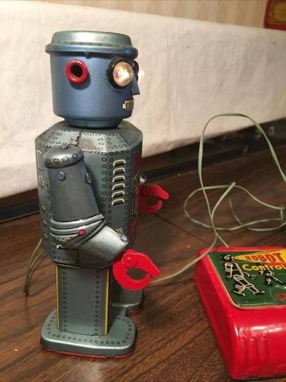 即納!稀少 ラインマー 増田屋 マスダヤ ブリキ ロボット R-35 即納!稀少 ラインマー 増田屋 マスダヤ ブリキ ロボット R-35