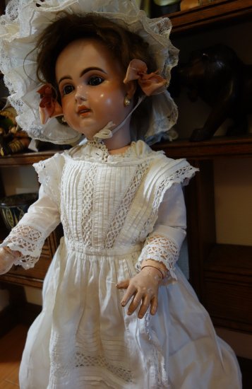 アンティーク フランス ビスクドール　フランス人形 ジュモー 1907