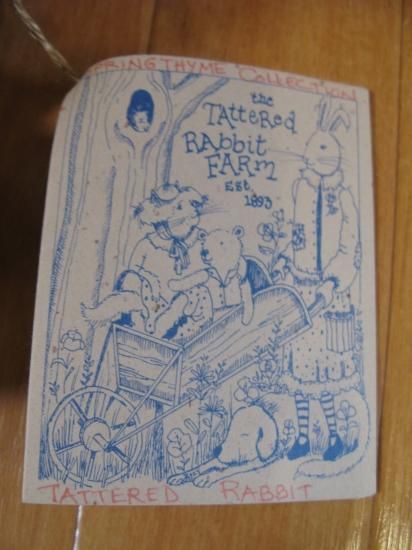 即納！タタードラビット うさぎ the TAtteRed RAbbit FARM