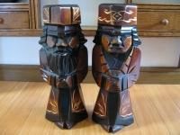 即納!【AINU ART】アイヌ夫婦 木彫エカシ衆長ニポポ 木彫 人形 即納!【AINU ART】アイヌ夫婦 木彫エカシ衆長ニポポ 木彫 人形