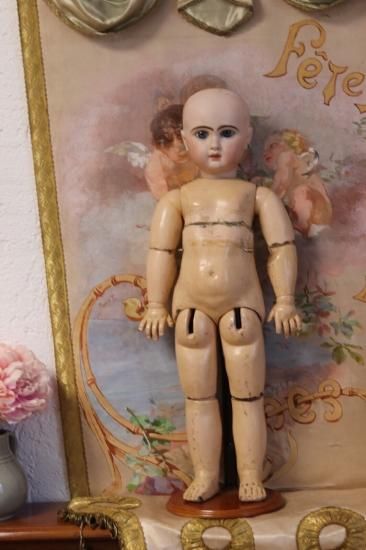 ○ジュモー TETE JUMEAU テートジュモー アンティーク ビスクドール 提携業者取扱品】アンティーク ビスクドール テート ジュモー Antique