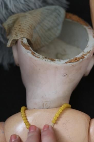 即納！大きなビスクドール アンティーク テート ジュモー Tete Jumeau