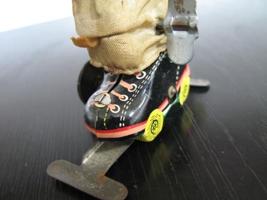 即納!完動 美品 ブリキ トープレ スケーター ピエロ TPS 北原 即納!完動 美品 ブリキ トープレ スケーター ピエロ TPS 北原