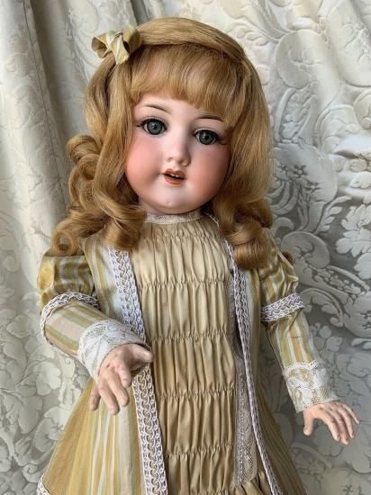 【提携業者取扱品】アンティーク ビスクドール ミステリードール　EXCEPTIONNAL ANTIQUE PORCELAIN DOLL/ POUPÉE  ANCIENNE - ビスクドール | アンティークの通販店舗【ワールドドール】