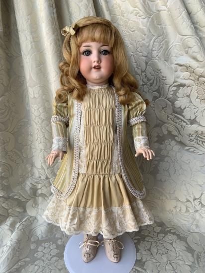 【提携業者取扱品】アンティーク ビスクドール ミステリードール EXCEPTIONNAL ANTIQUE PORCELAIN DOLL/ POUPÉE ANCIENNE - ビスクドール | アンティークの通販店舗【ワールドドール】