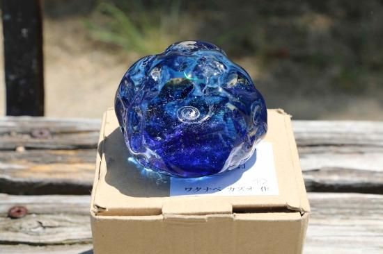 即納！ワタナベカズオ 宇宙の銀河をモチーフにしたオブジェ 銀河