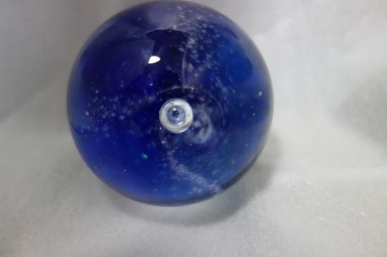 即納！宇宙の銀河をモチーフにしたオブジェ 銀河シリーズ 青の