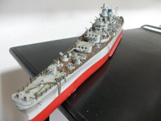 即納!ヴィンテージ 米海軍戦艦「ミズ-リ」完全ハンドメイド 元 即納!ヴィンテージ 米海軍戦艦「ミズ-リ」完全ハンドメイド 元