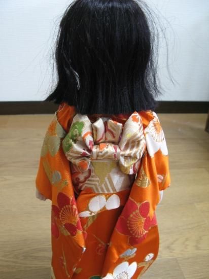 即納!市松人形/日本人形 少女/童女/おかっぱ 髪の毛本物 ケース 即納!市松人形/日本人形 少女/童女/おかっぱ 髪の毛本物 ケース
