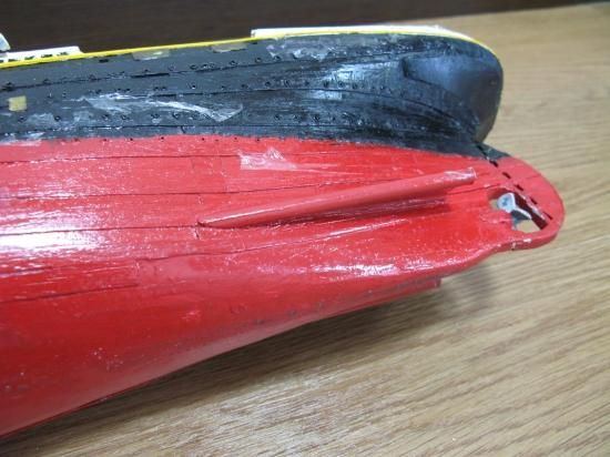 タイタニック 木製手作り ハンドペイント 完全ハンドメイド 元