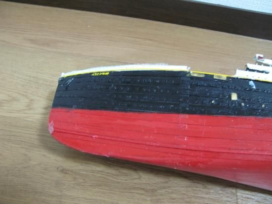 即納！タイタニック 木製手作り ハンドペイント 完全