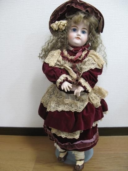 最低価格の 激レア VICTORIAN DOLL 当時モノ 未組み立て ロンドン ビスクドール