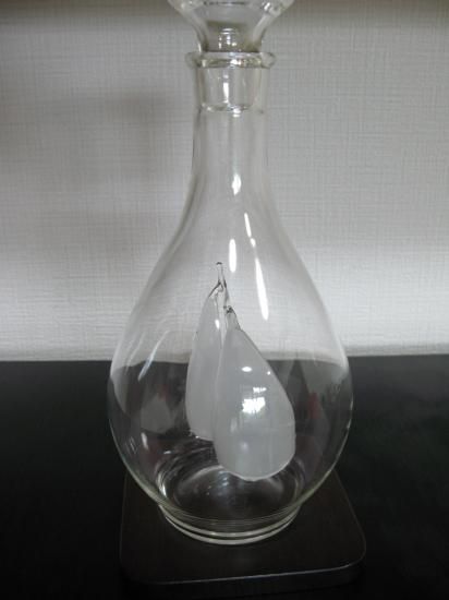 新品未使用 ハリオ HARIO 洋酒デカンター ヨット デキャンタの