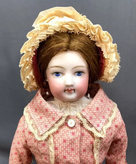 提携業者取扱品】ビスクドール アンティーク フランソワ・ゴーチェ 41cm RARE EARLIEST Francois Gaultier  Painted-Eyes Poupee -c.1860s - ビスクドール | アンティークの通販店舗【ワールドドール】