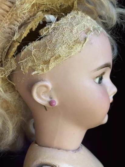 提携業者取扱品】アンティーク ビスクドール ジュモー Antique French